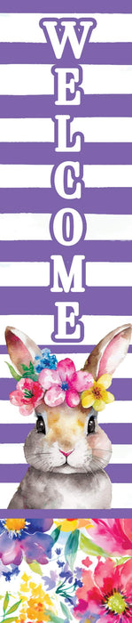 Floral Bunny Yard Expression