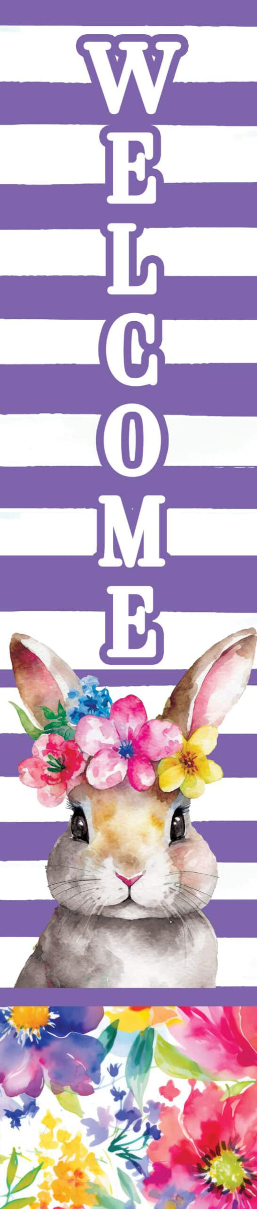 Floral Bunny Yard Expression