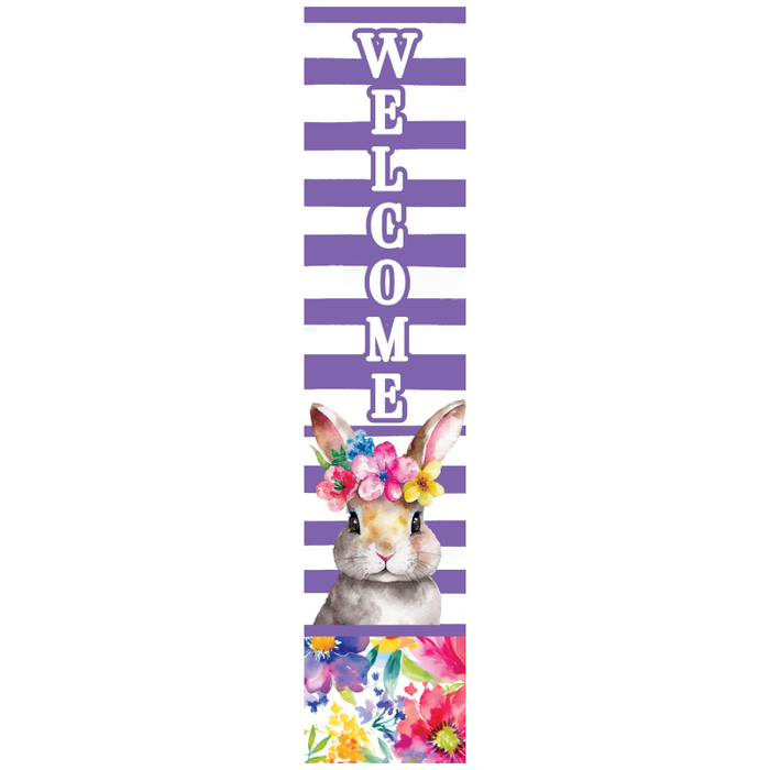 Floral Bunny Yard Expression