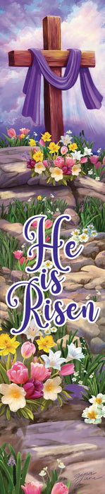 Cross and Flowers Yard Expression