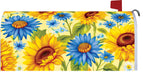 Sunflowers and Daisies Mailbox Cover