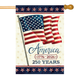 America 250 Years Banner Flag