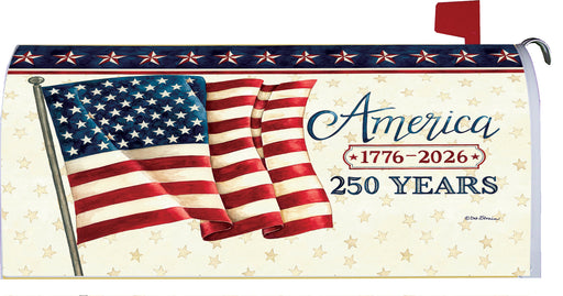 America 250 Years Mailbox Cover