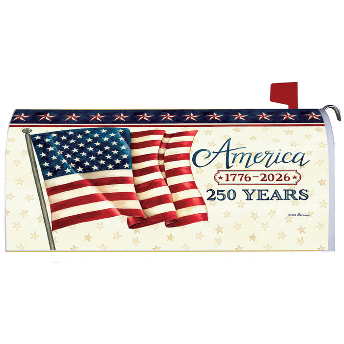 America 250 Years Mailbox Cover