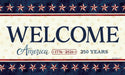 America 250 Years Estate Doormat