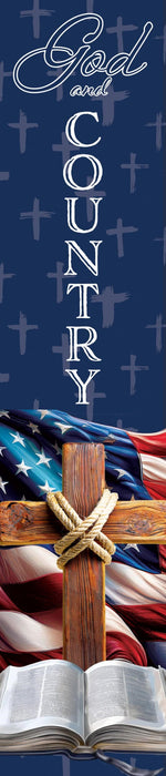 God and Country w/ Cross Yard Expression
