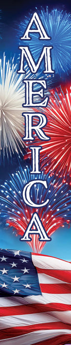 America Fireworks Yard Expression