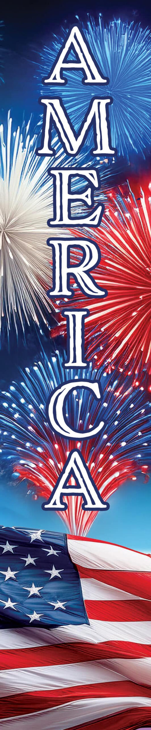 America Fireworks Yard Expression