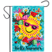 Hello Summer Garden Flag