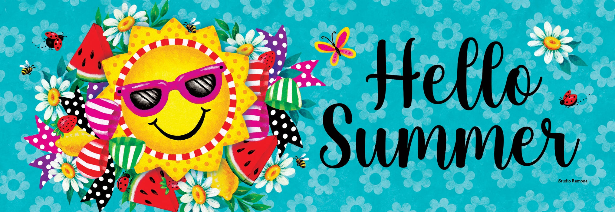Hello Summer Signature Sign