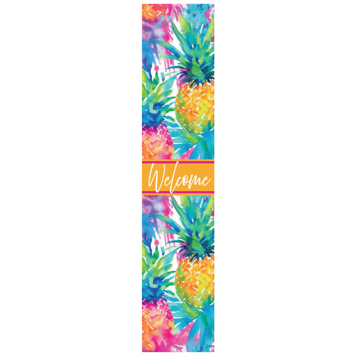 Watercolor Pineapples Yard Expression