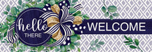 Eucalyptus on Navy Signature Sign