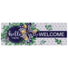 Eucalyptus on Navy Signature Sign