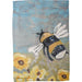 Vintage Bumblebee Garden Flag