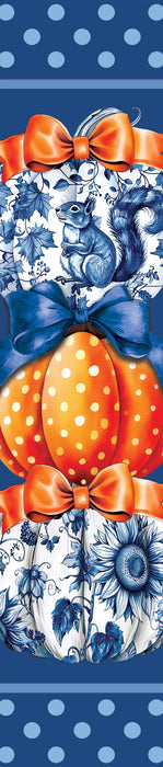 Pumpkin Trio Chinoiserie Yard Expression