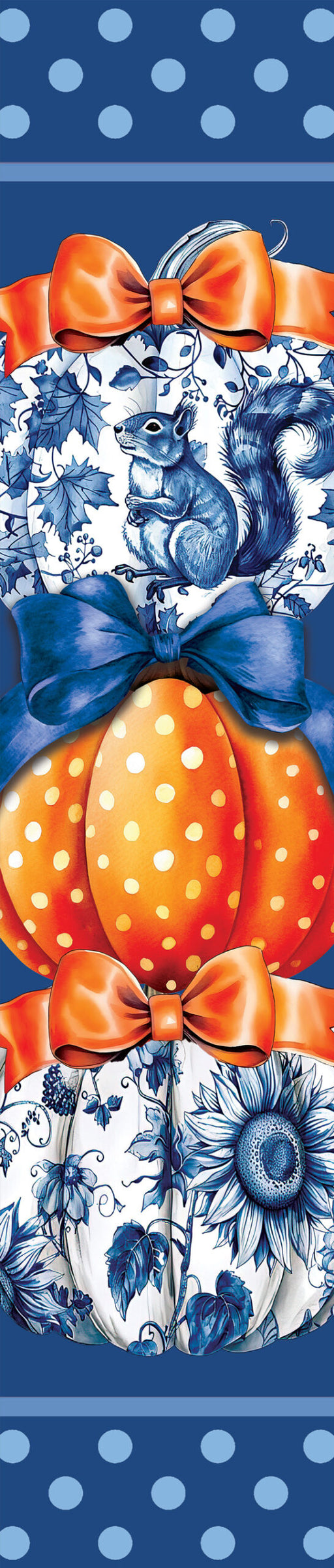 Pumpkin Trio Chinoiserie Yard Expression