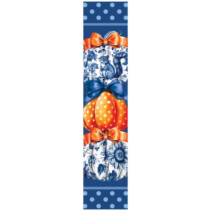 Pumpkin Trio Chinoiserie Yard Expression