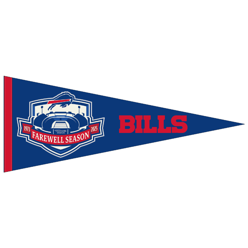 Buffalo Bills Highmark Stadium Farewell Season Pennant