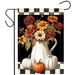 Vintage Fall Flowers Garden Flag