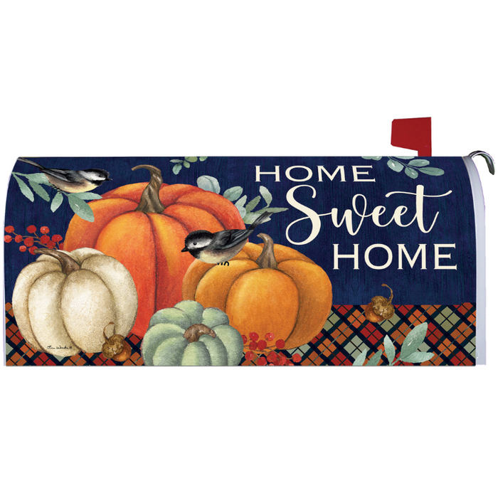 Blue Pumpkin Home Mailbox Cover