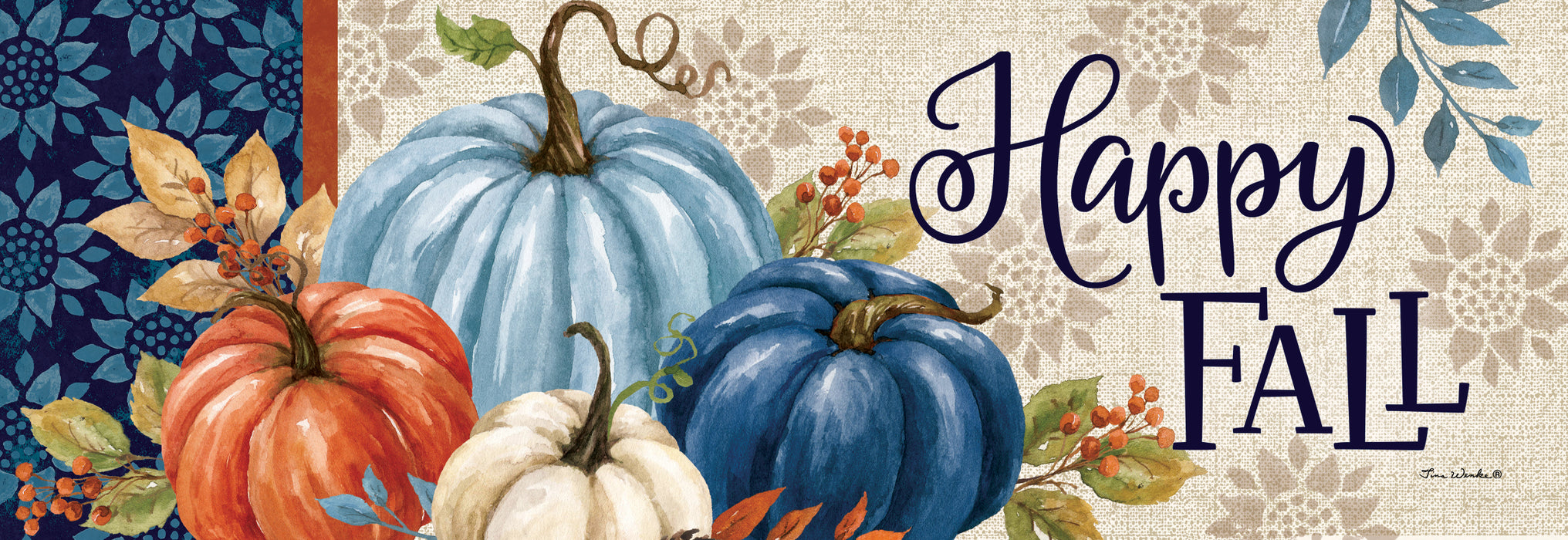 Pumpkin Blues Signature Sign