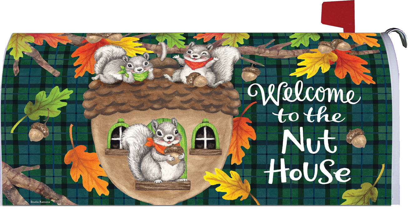 Nuthouse Squirrel Mailbox Cover