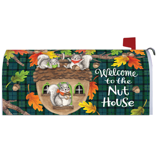 Nuthouse Squirrel Mailbox Cover