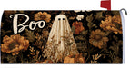 Vintage Ghost Boo Mailbox Cover