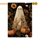 Vintage Ghost Boo Banner Flag