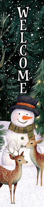 Woodsy Snowman Yard Expression