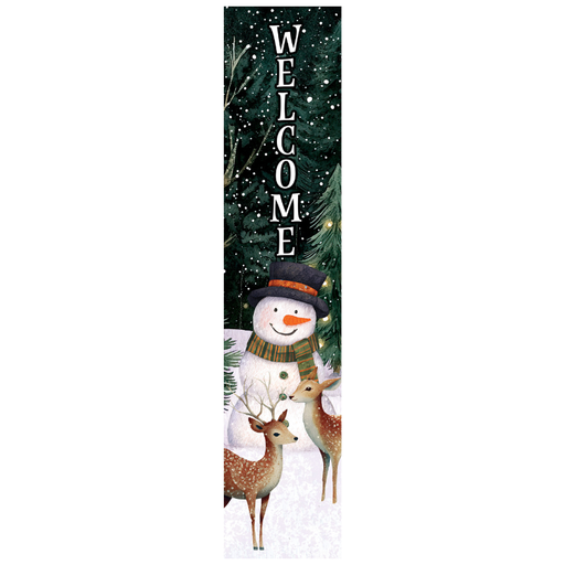Woodsy Snowman Yard Expression