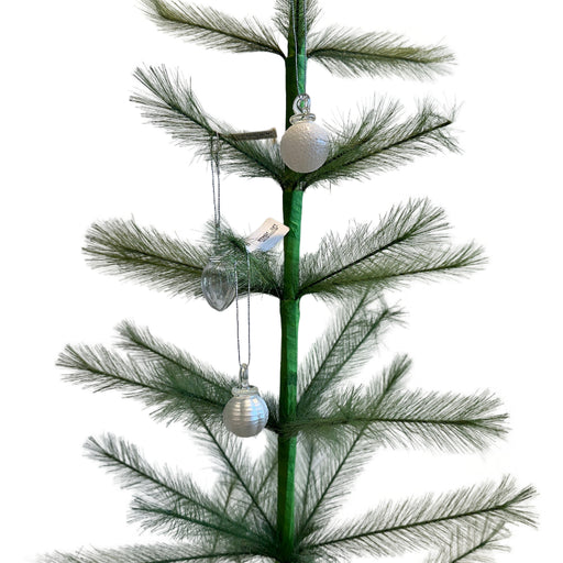 Kugel Vintage Glass Ornament assorted styles on feather tree