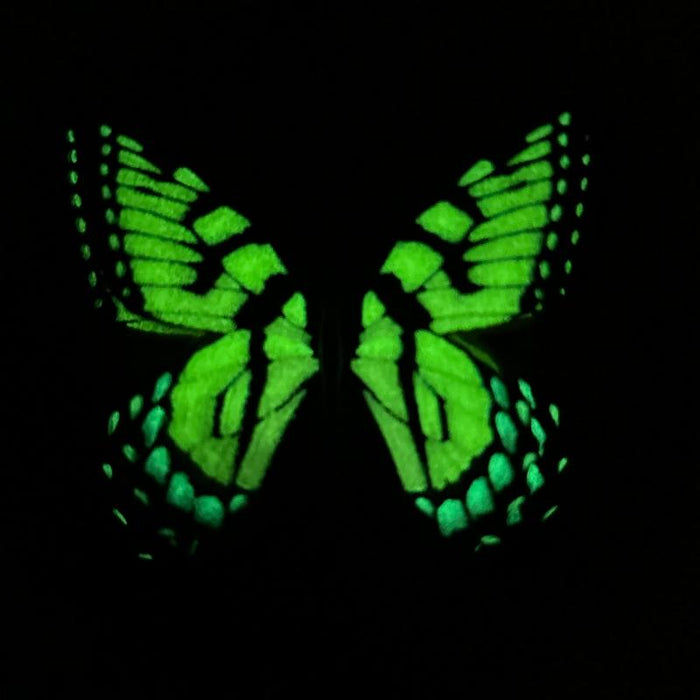 Yellow Swallowtail Glow in the Dark Paper Butterfly Magnet