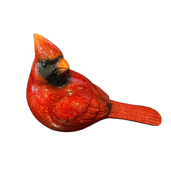 Glazed Resin Male Cardinal Figurine