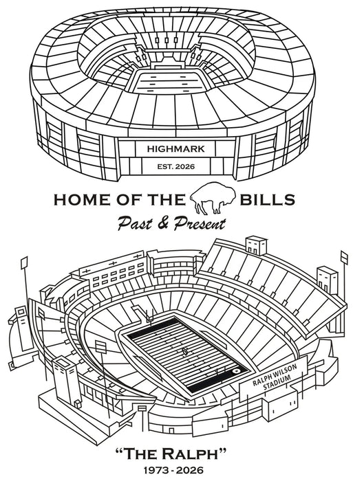 Let's Go Buffalo 2nd Edition Coloring Book