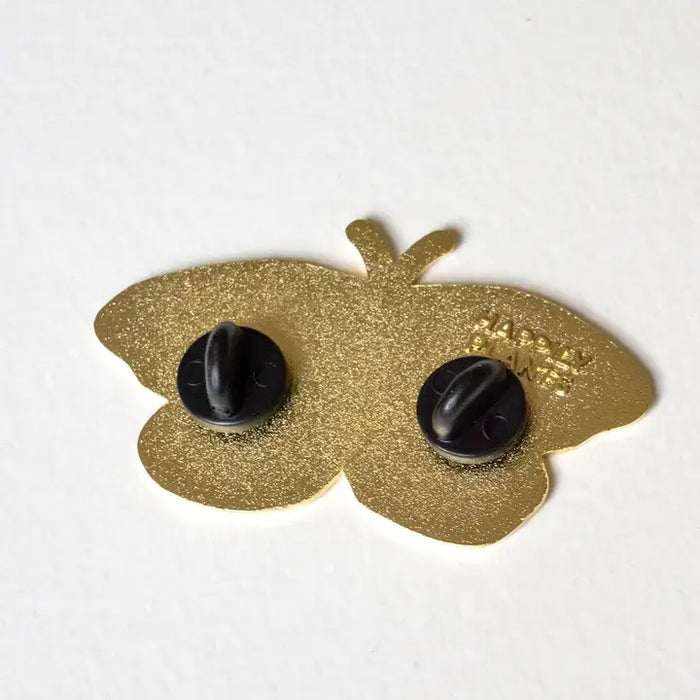 Blue Morpho Butterfly Enamel Lapel Pin