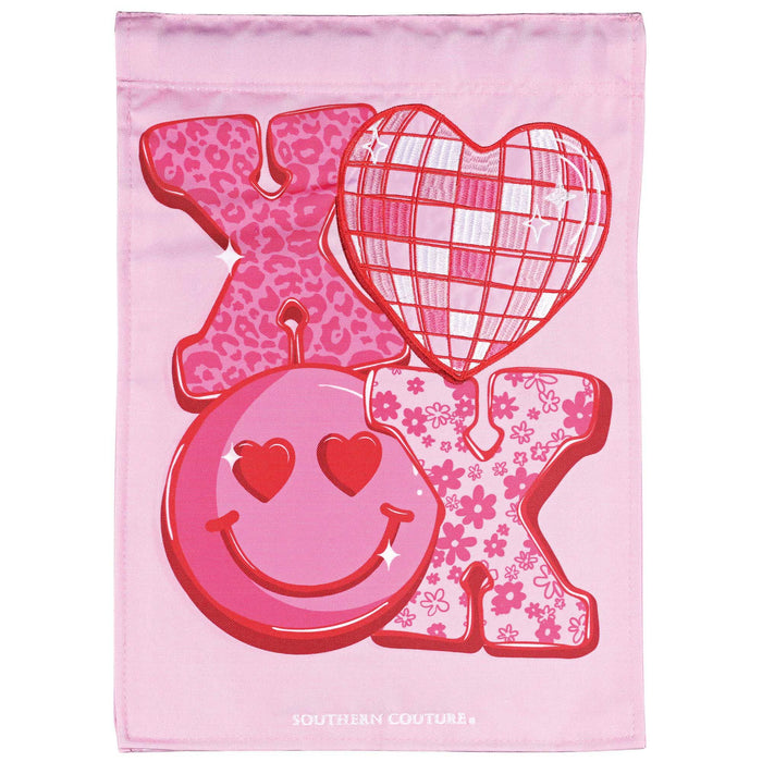 XOXO Disco Garden Flag