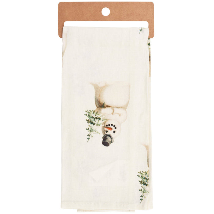 Tis The Season to be Freezin' Kitchen Towel