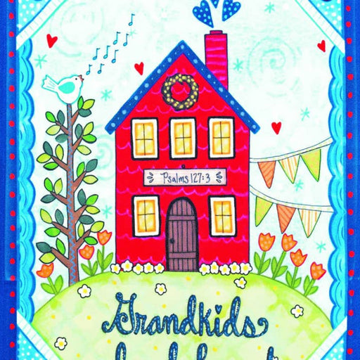 Grandkids Loved Here Garden Flag