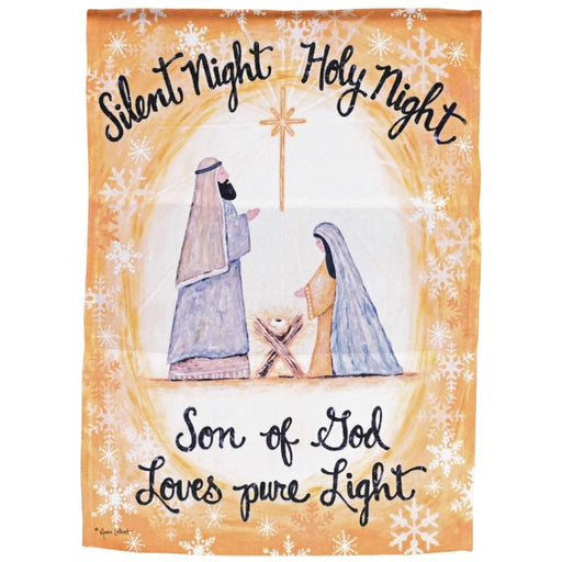 Holy Family Loves Pure Light Garden Flag