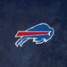 Buffalo Bills Fur Trim Warm Poncho