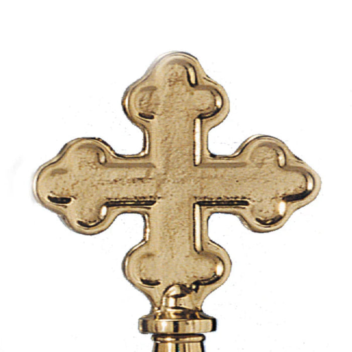 Botonee Cross Solid Brass Pole Topper
