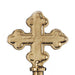 Botonee Cross Solid Brass Pole Topper