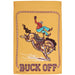 Buck Off Cowboy Garden Flag