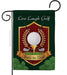 Live Laugh Golf Garden Flag
