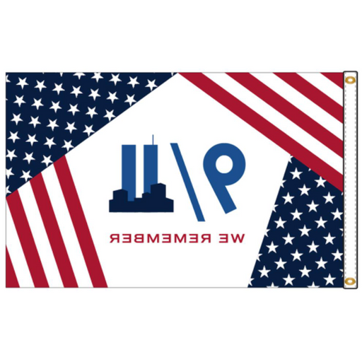 3x5' Stars and Stripes 9/11 Nylon Flag