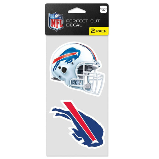 Buffalo Bills Helmet & Buffalo Decals - 2 Pack