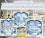 Currier & Ives Glass Panel Ornaments - sold individually