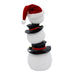 11" Snowman Heads Resin Figurine