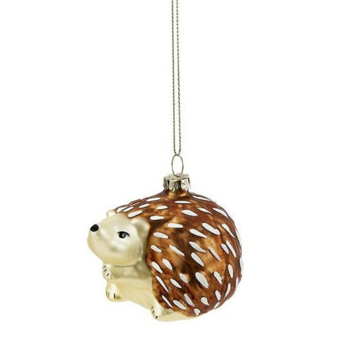 Glass Hedgehog Ornament